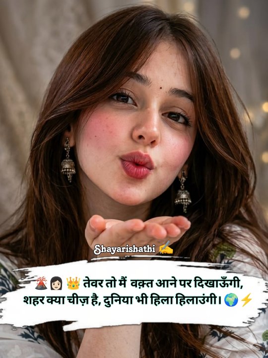Attitude Shayari For Girls