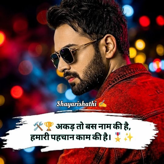 Mera Style Aur Attitude Shayari In Hindi