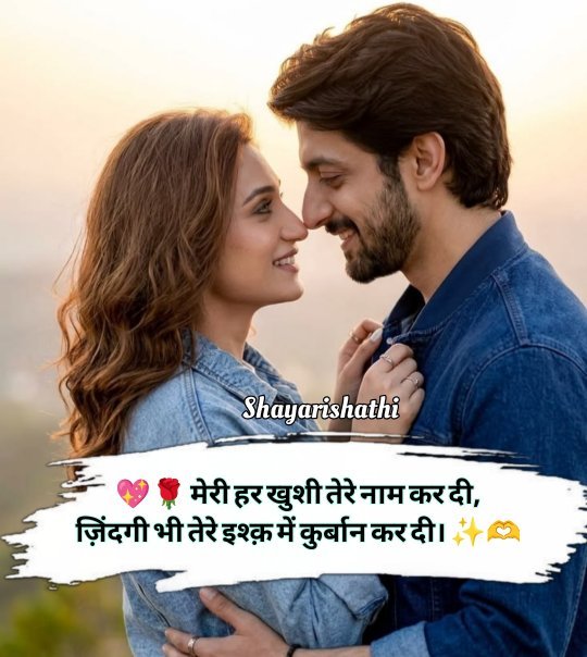 Mohabbat Shayari In Hindi